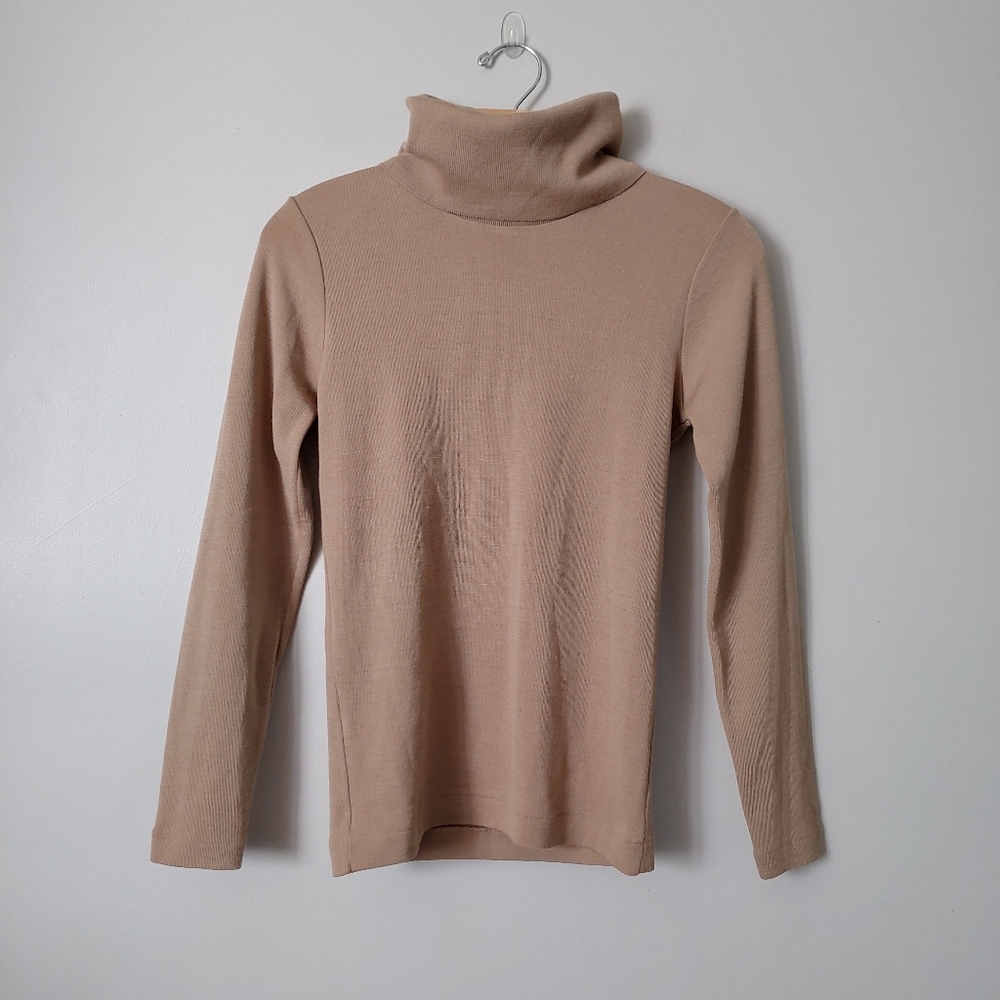 Vintage Ports International 1961 Wool Knit Turtleneck Sweater Size Medium